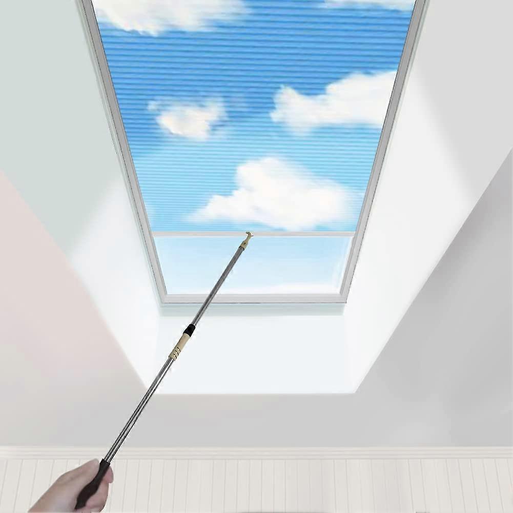 Custom Skylight Blinds Waterproof Half Blackout Cellular Shades with Metal Frame W100 x L90CM