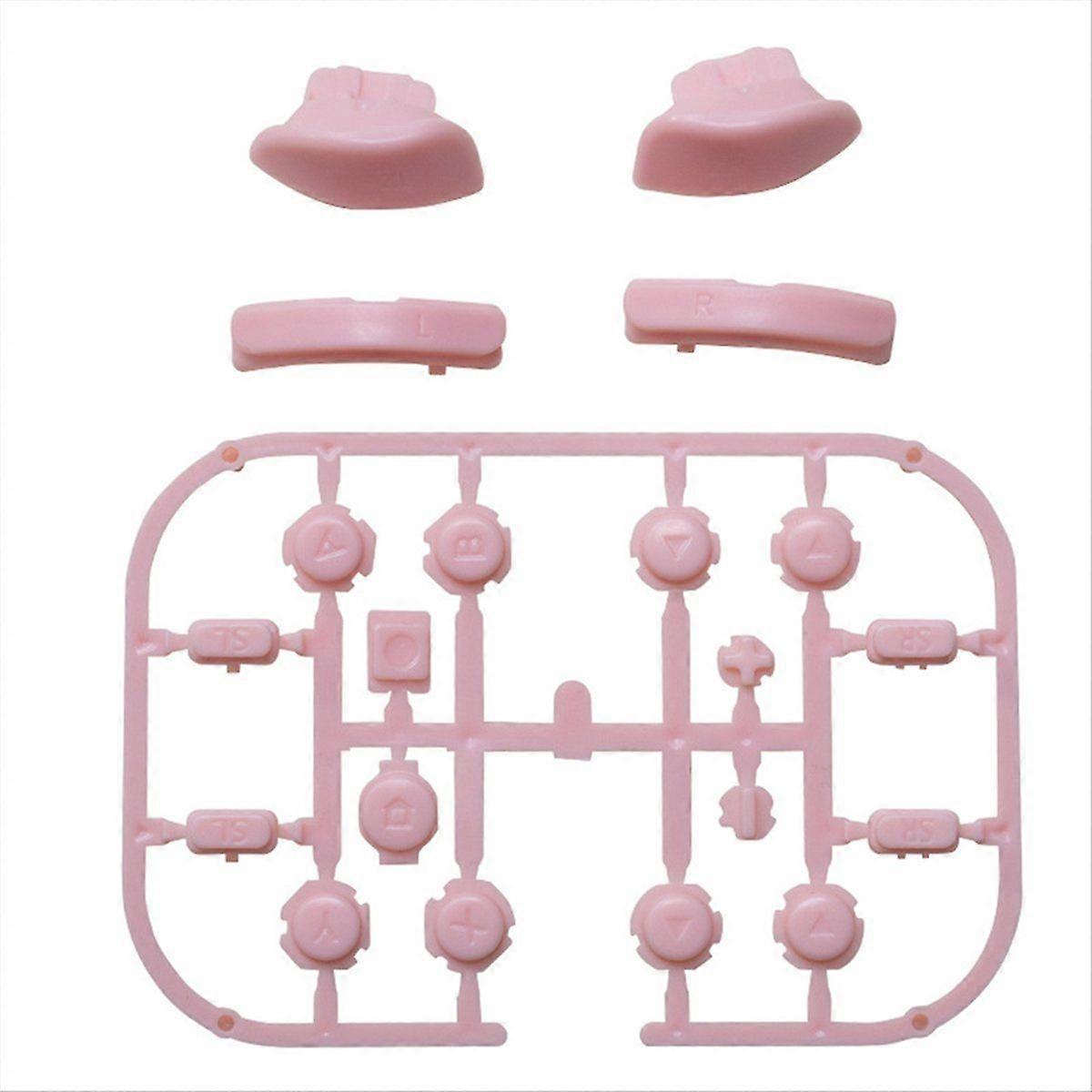 Pink Replacement Buttons for Model Full Set Enhanced Gaming Experience