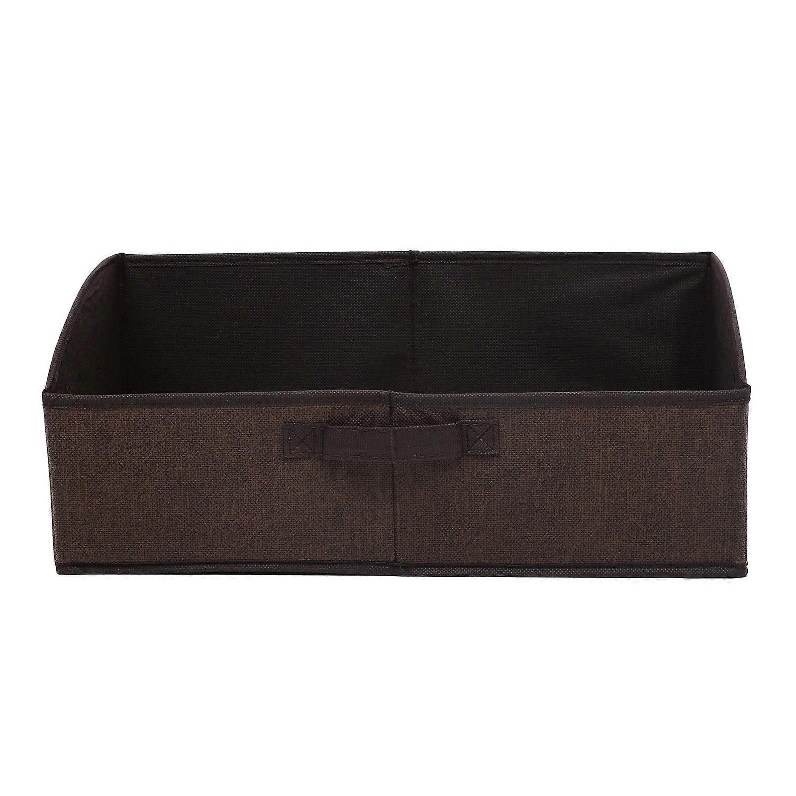 Coffee Folding Storage Box for Towel and Clothes 3Pcs Set