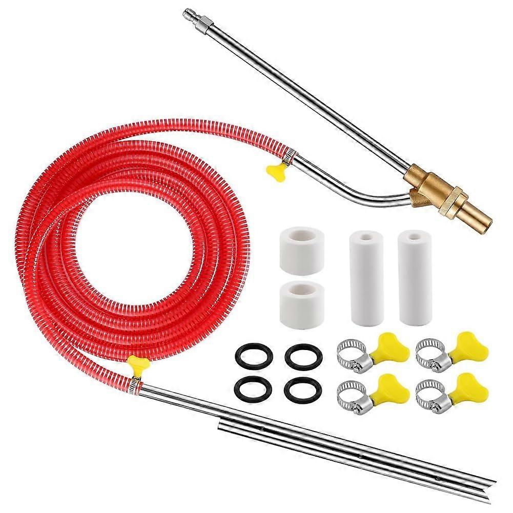 Pressure Washer Sandblasting Kit for Rust Paint Removal, 1/4 Inch Quick Connect, 5000 PSI