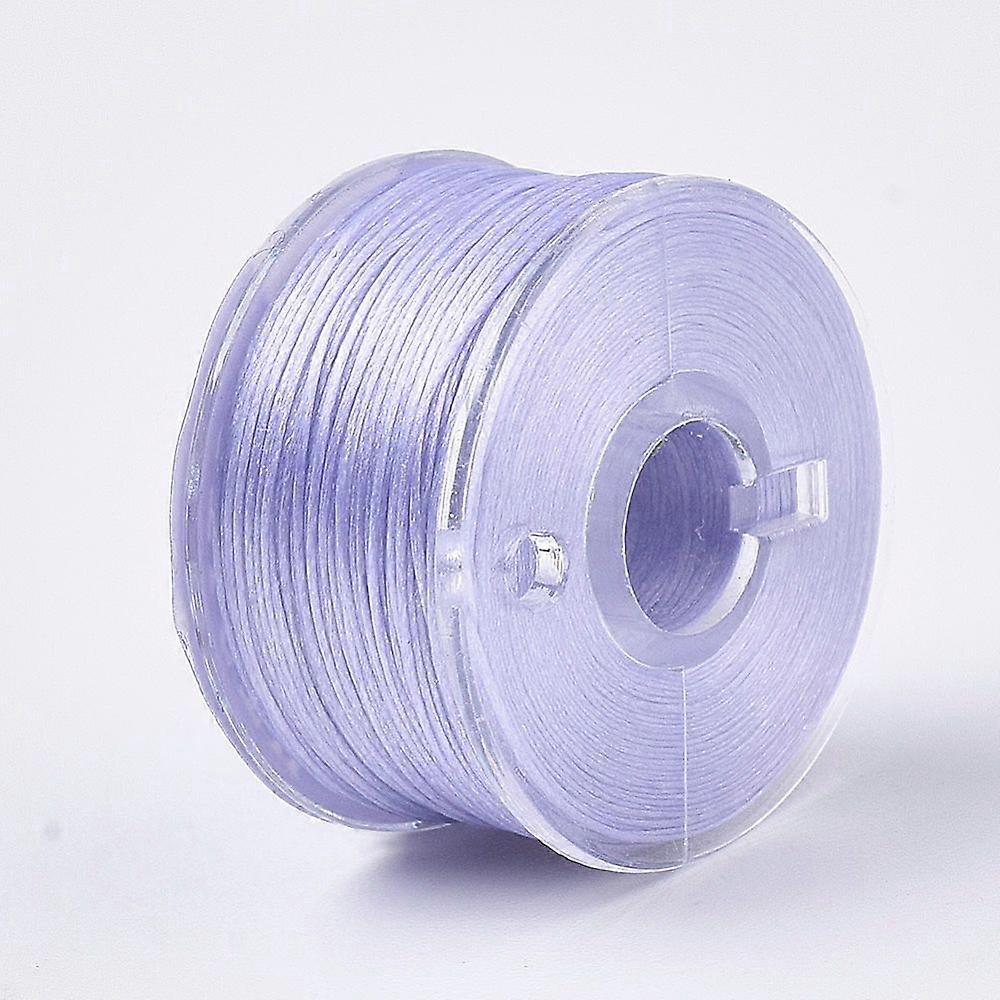 Special Coated Nylon Beading Threads for Seed Beads Lilac 0.1mm about 50yards/roll