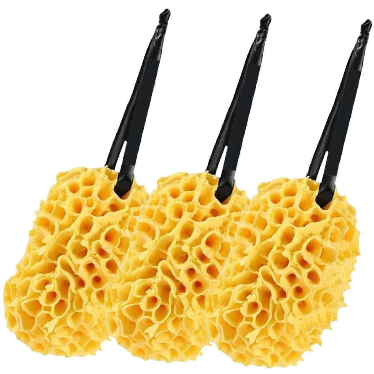 Bath Sponge Set with Gentle Exfoliation and Soft Back Scrubber for Shower Deep Cleansing