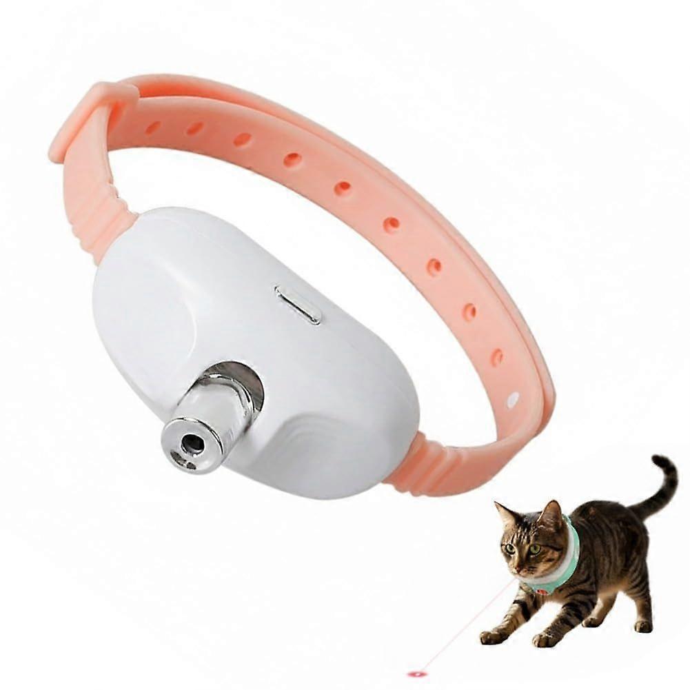 Collier laser interactif pour chat - Jouet de stimulation pour chat