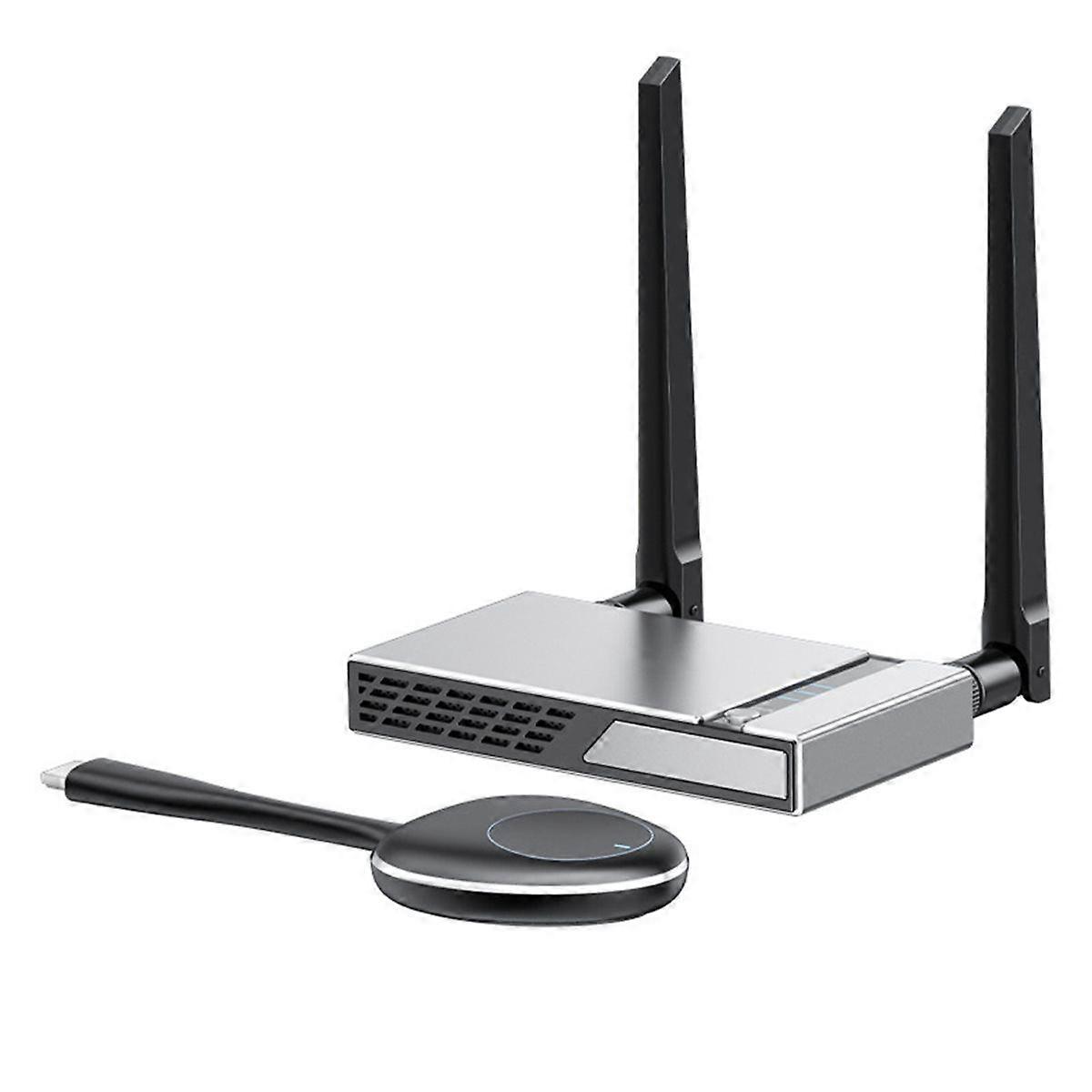 5G 50M Wireless -Compatible Extender Video Transmitter and Receiver Screen Switch for Camera PC to T