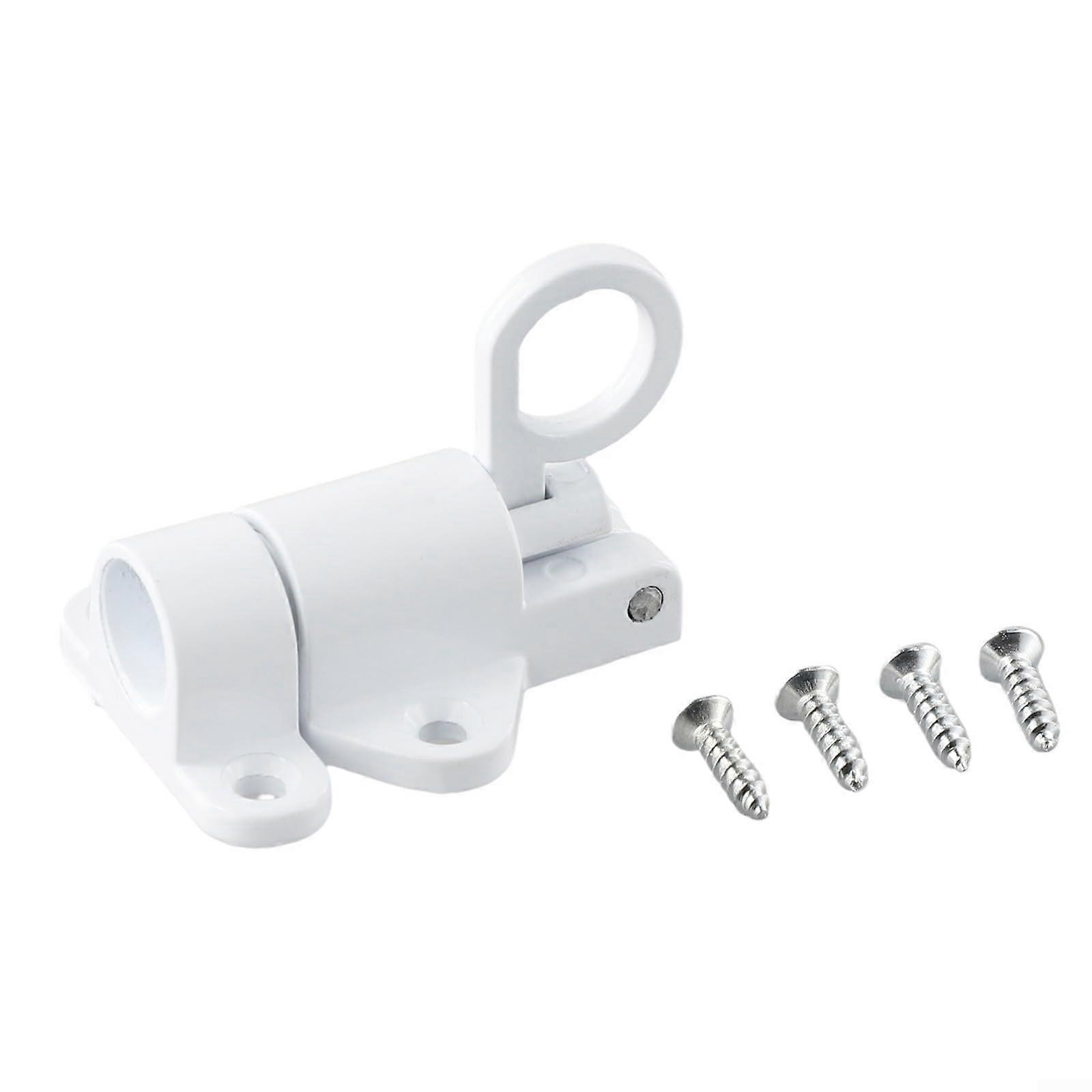 Spring Loaded Aluminium Door Latch with Quick PullRing Release for Attic Hatch and Security