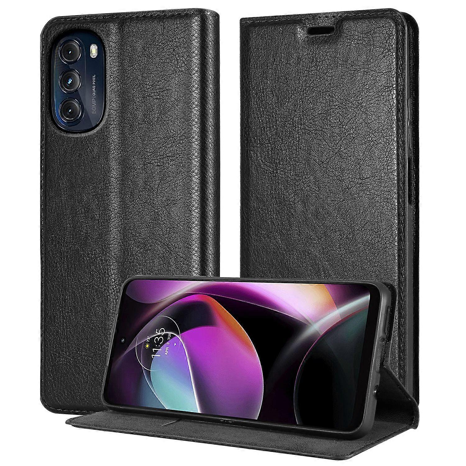 Motorola MOTO G 5G 2022 Case - Protective Case with Stand Function and Card Slot