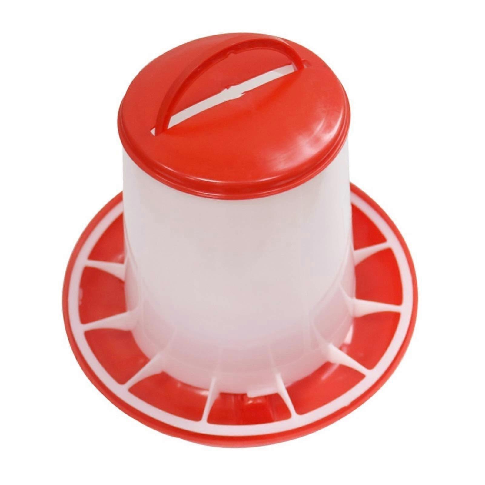 Large Capacity Automatic Chicken Feeder and Hanging Window Bird Feeder Set for Home Coop