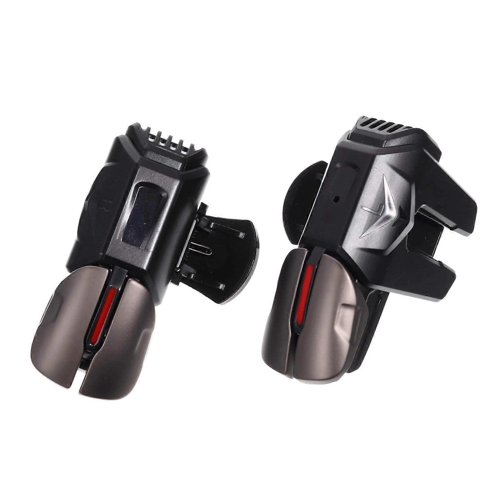 Six Finger Mobile Game Controller with Triggers for PUBG Mobile for Enhanced Shooting Accuracy