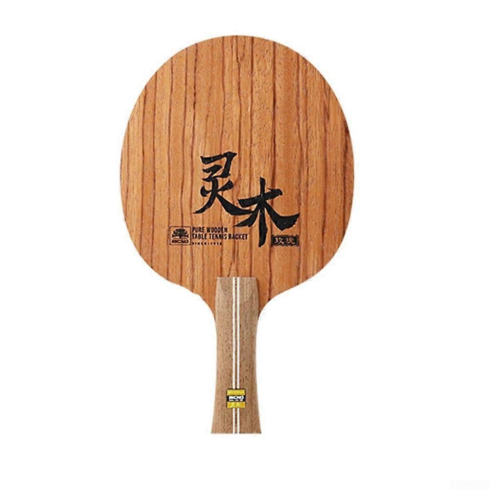 Table Tennis Blade Long Handle with Powerful Rebound Speed and Fast Break Performance Paddle