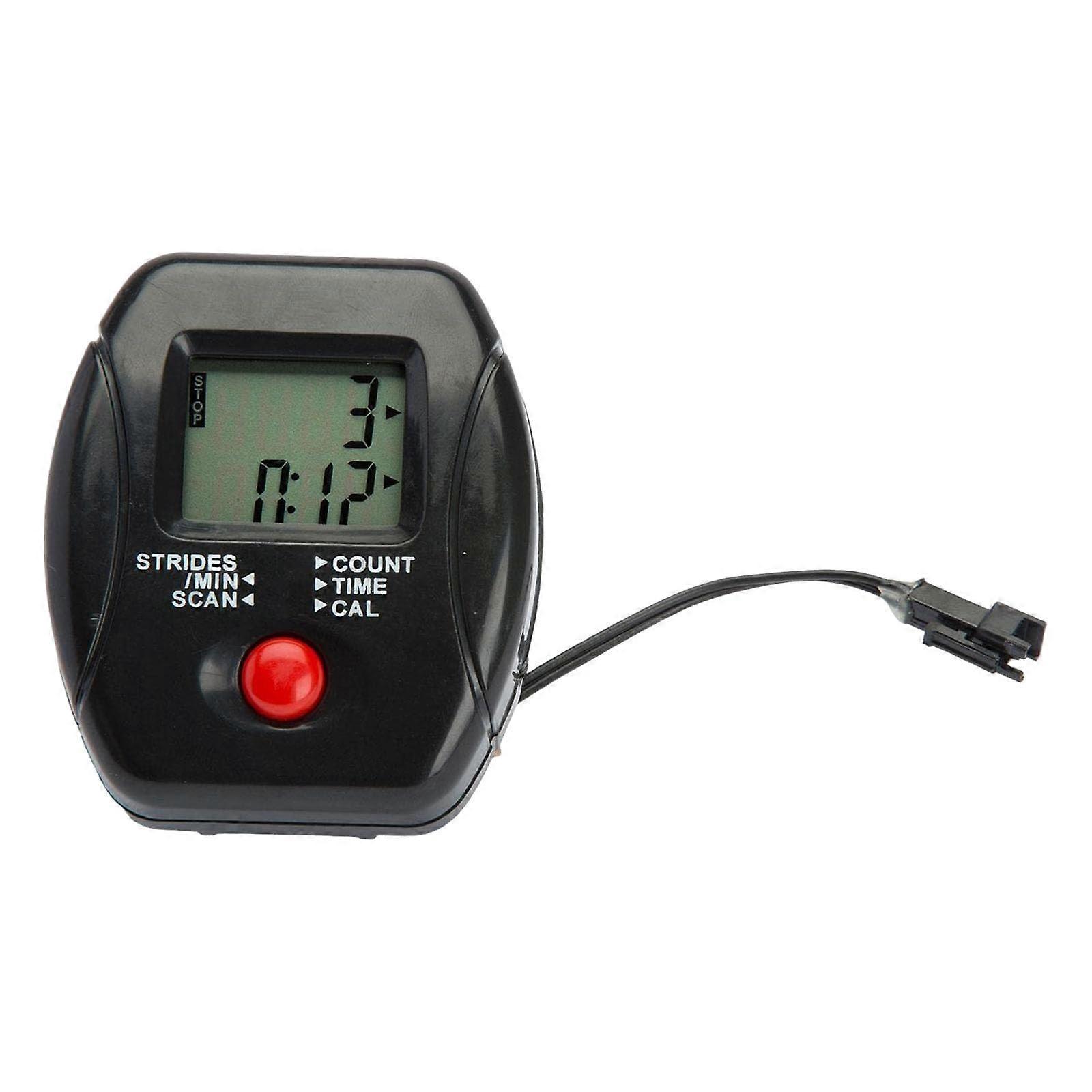 Stepper Counter with Clear LCD Display for Exercise Bike and Steppers Workout Tracking