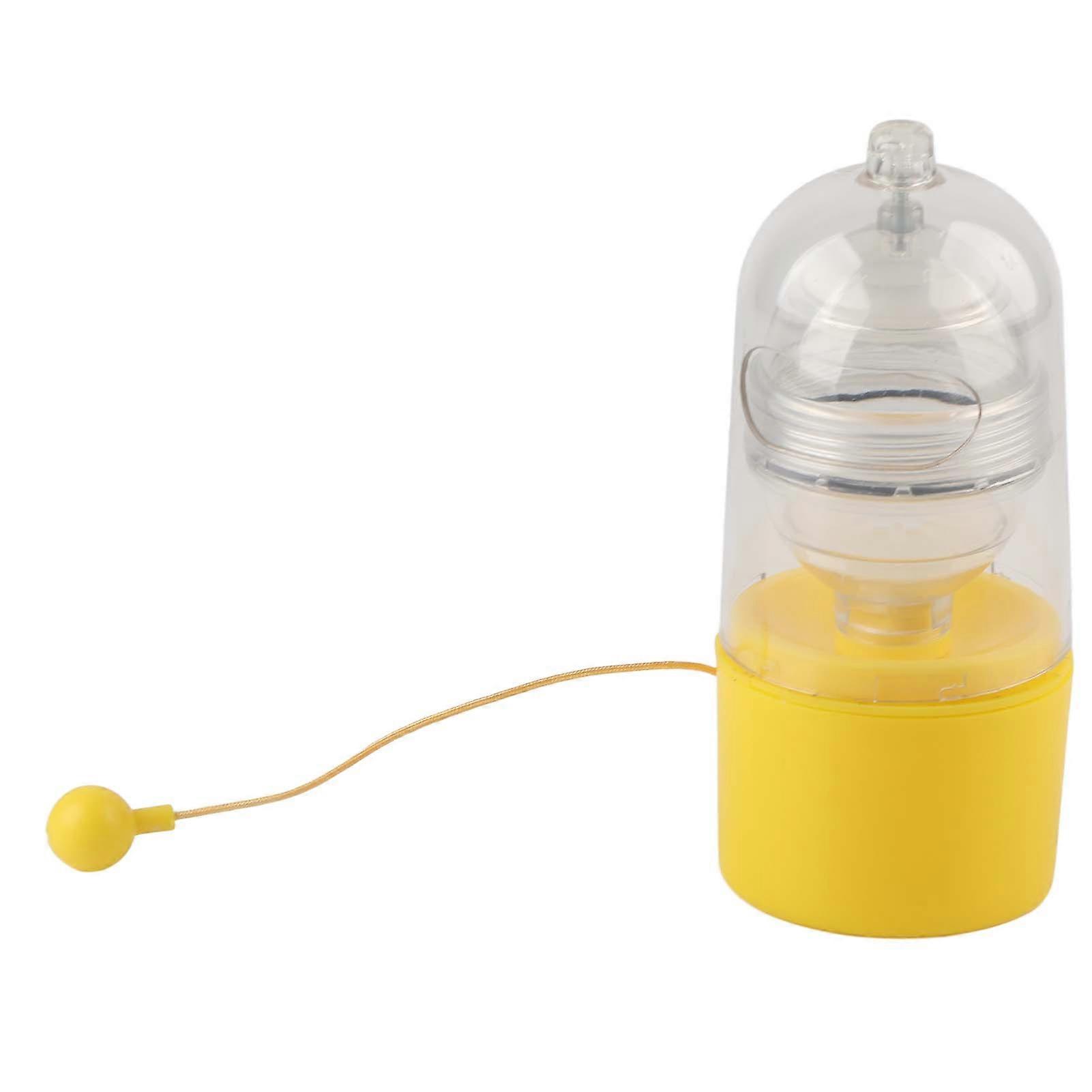 Egg Scrambler Shaker Whisk Hand Powered Golden Egg Maker Eggs
