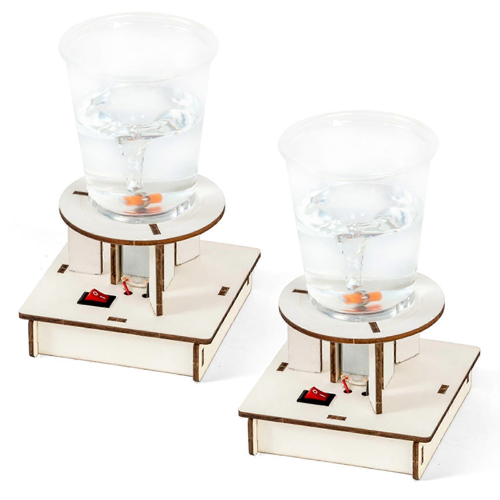 Tornado Maker 2 Set Battery Powered Educational Tornado Simulator Toy for Kids Science Classroom