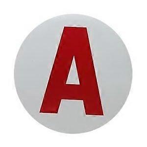 Magnetic A Plate for  Drivers with Clear Identification and Easy Vehicle Transfer