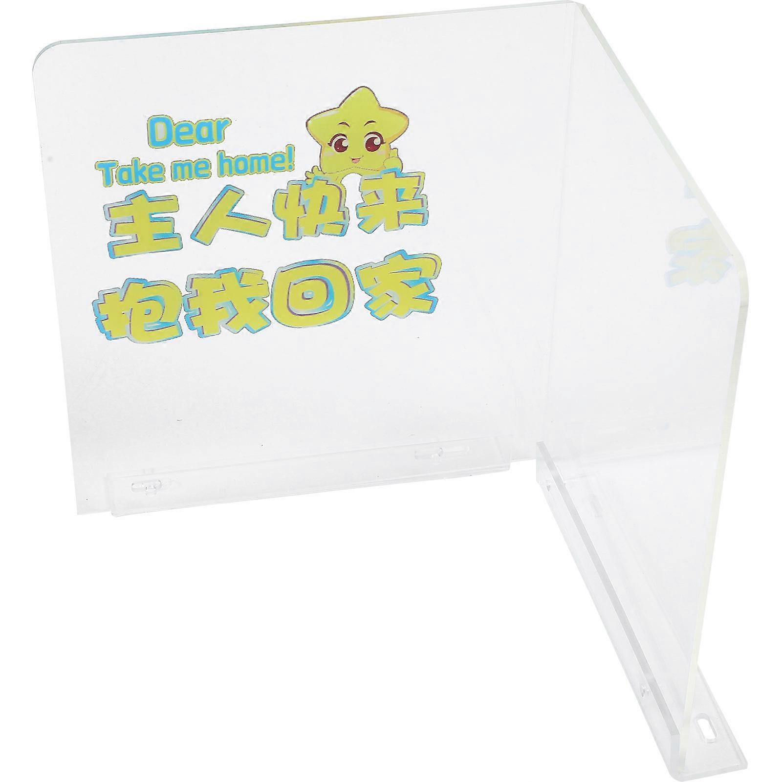 Claw Machine Supplies Plastic Blocker for Gaming Machine