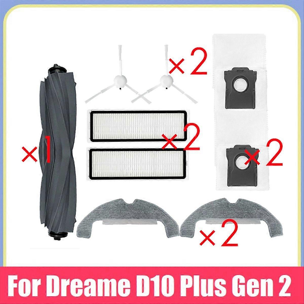For D10 Plus Gen 2 RLD32GD Replace Accessories