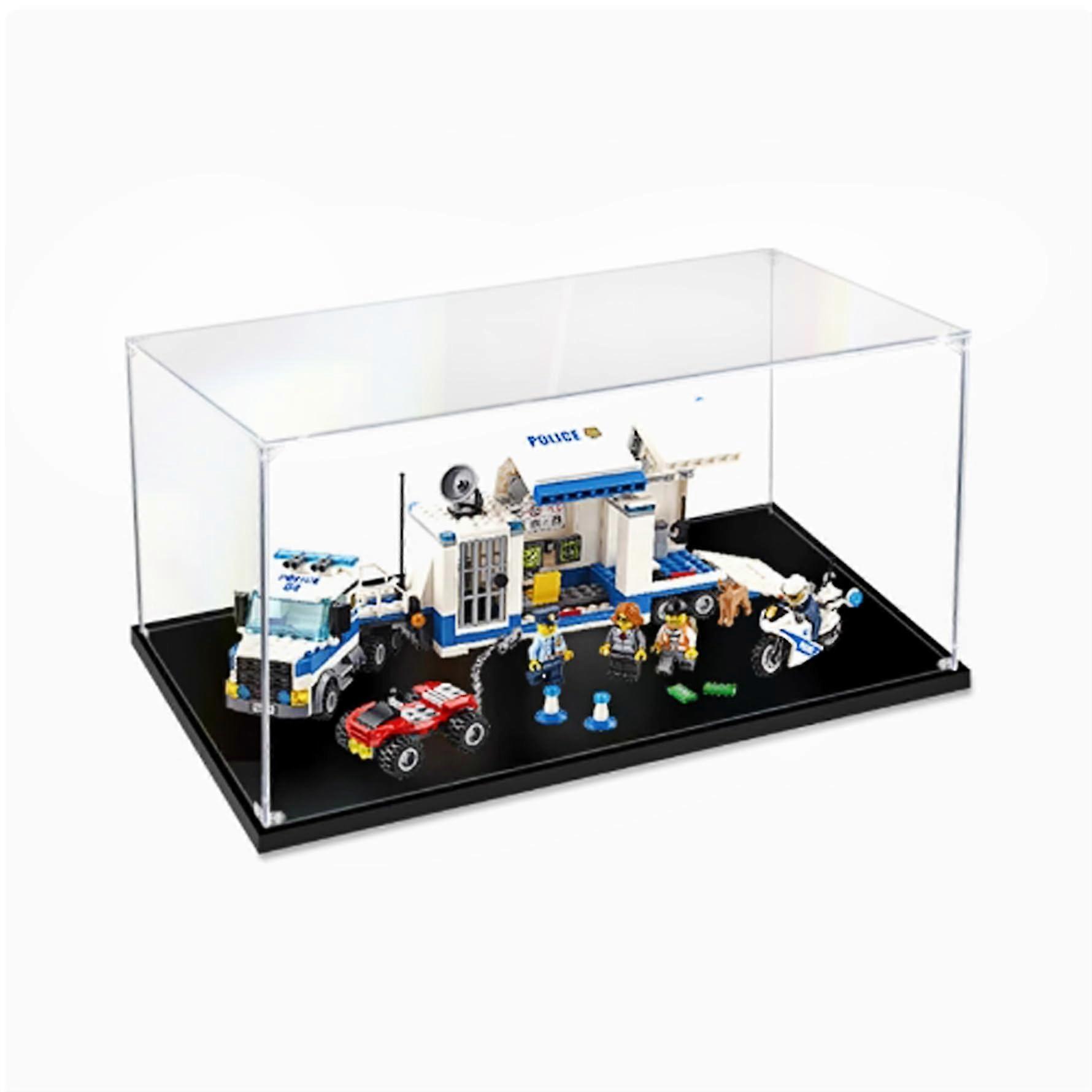 Acrylic Display Case for  60139 Command Center, Transparent Dustproof 360° Viewing Box