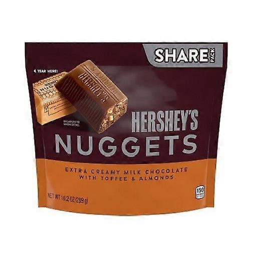 Hershey ' s Nuggets tej csokoládé Toffee & mandula Candy