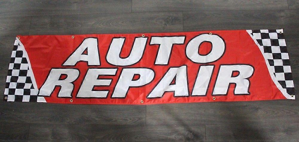 Jättebilreparationsbannerflagga HF0635