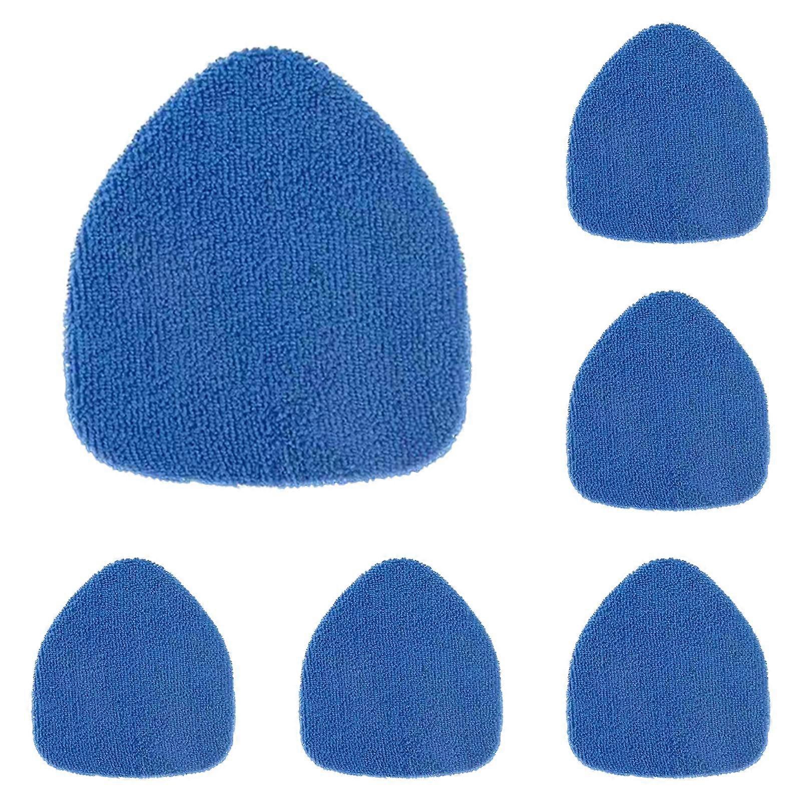 12PCS Blue Microfiber Windshield Cleaning Tool Pads, Compatible with Windshield Cleaning Tools