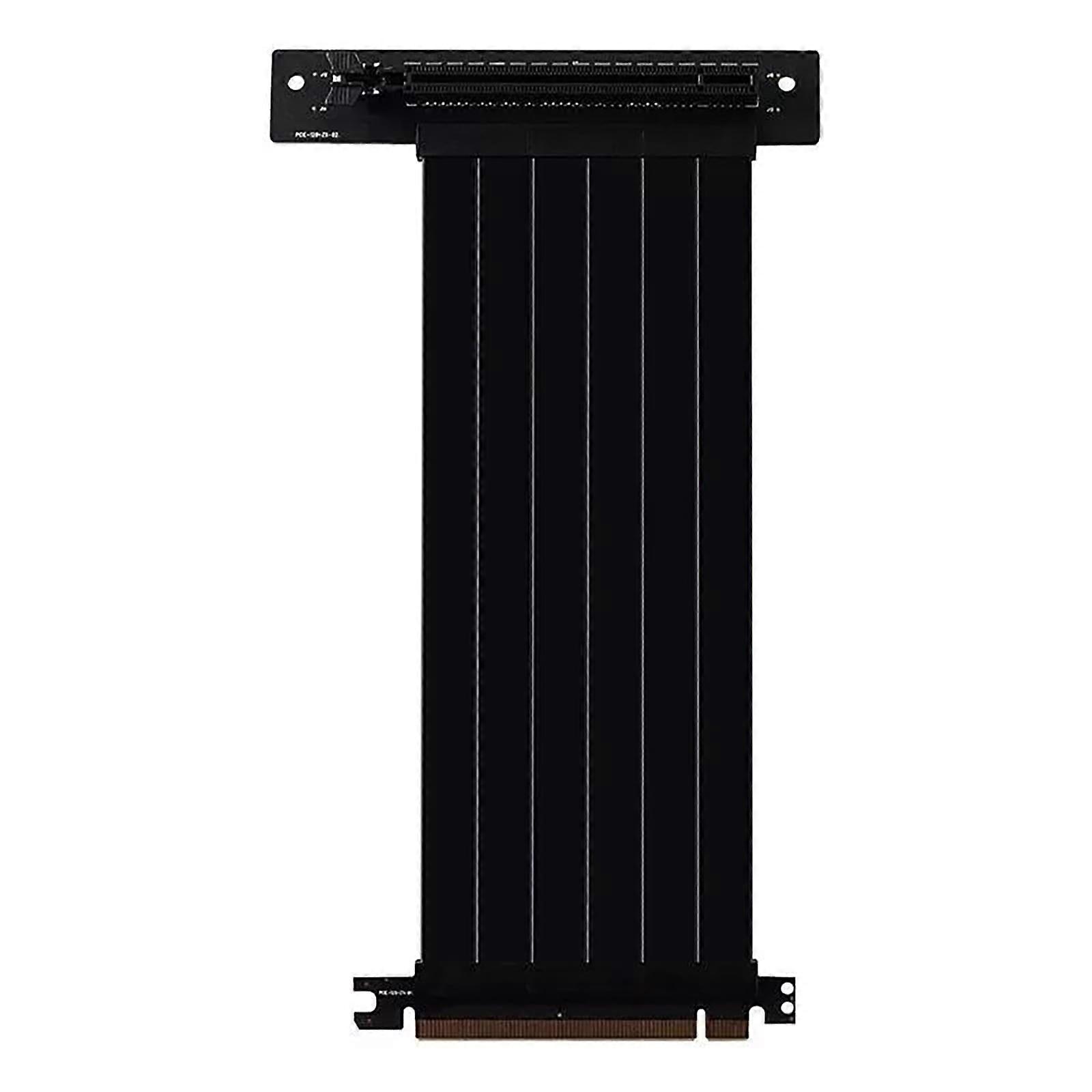 PCI-E 3.0 Riser Cable Performance Compatibility, Improved System Cooling Cable for GPU/Motherboard Components Cable