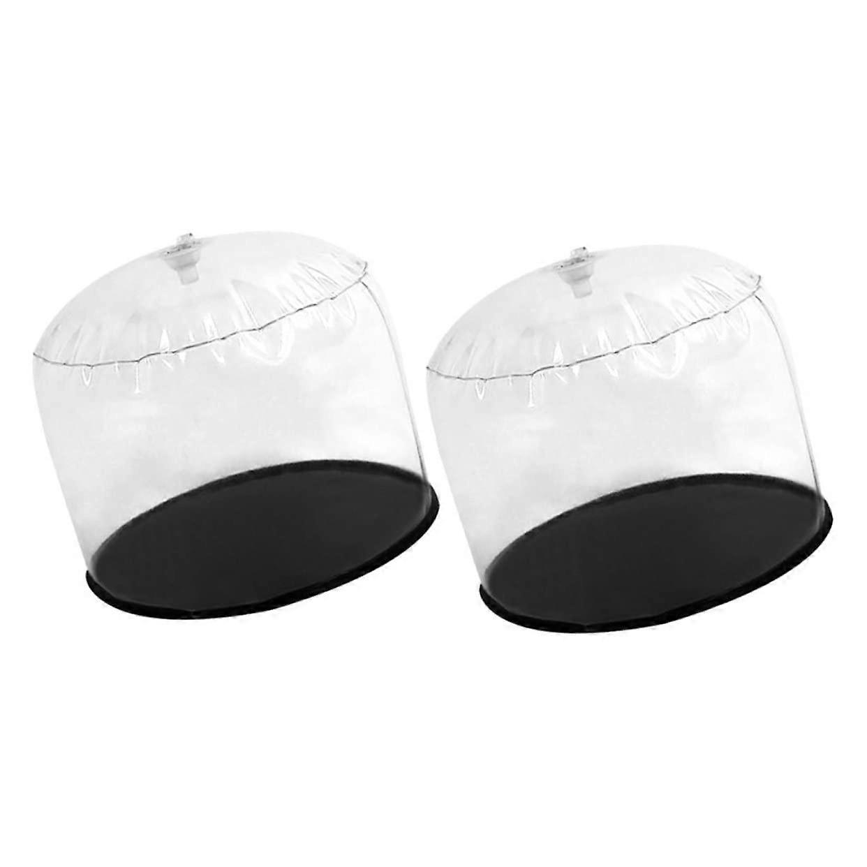 2pcs Inflatable Baseball Cap Display Stand with Shape Protection Design for Wall Shelves