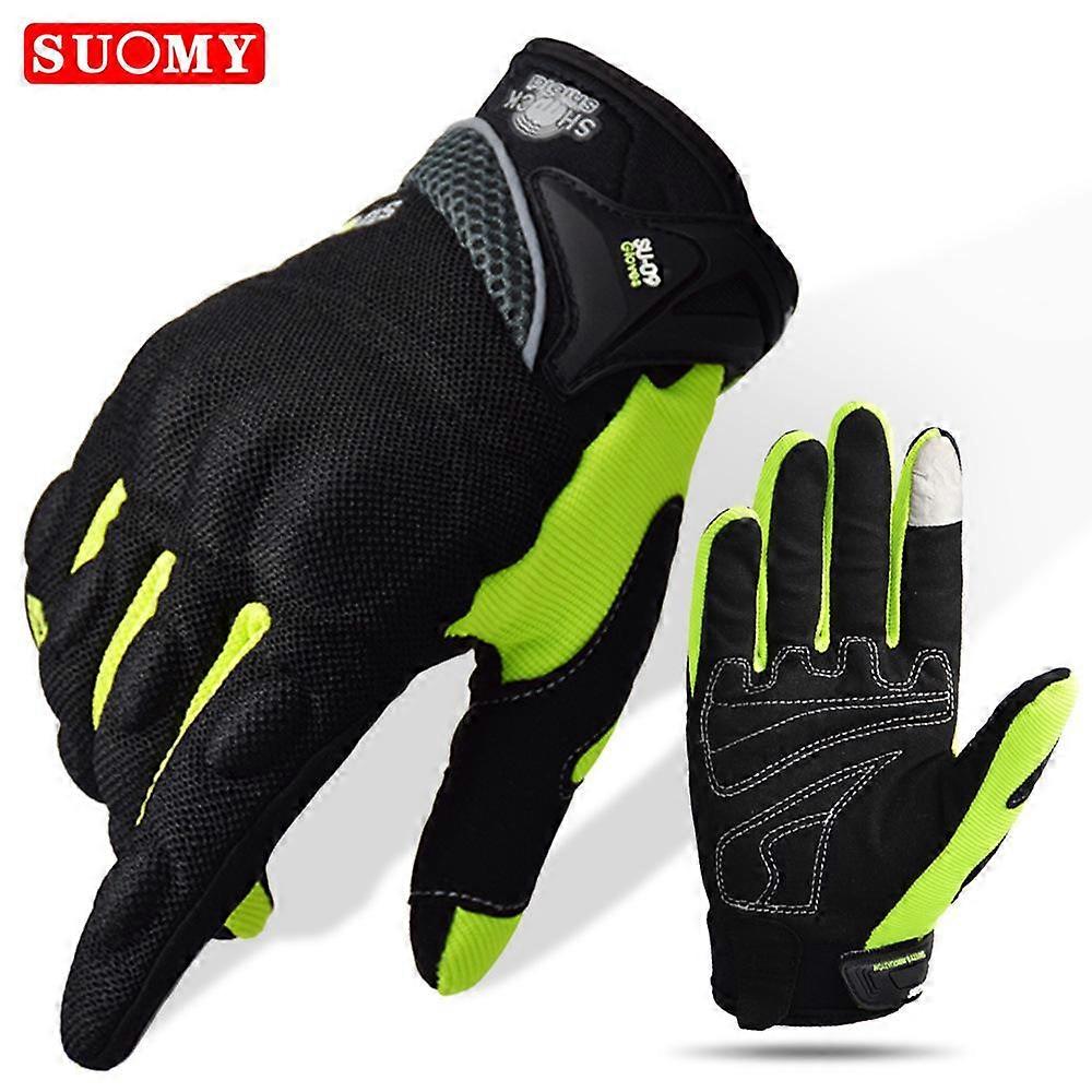 Motorcycle breathable riding gloves