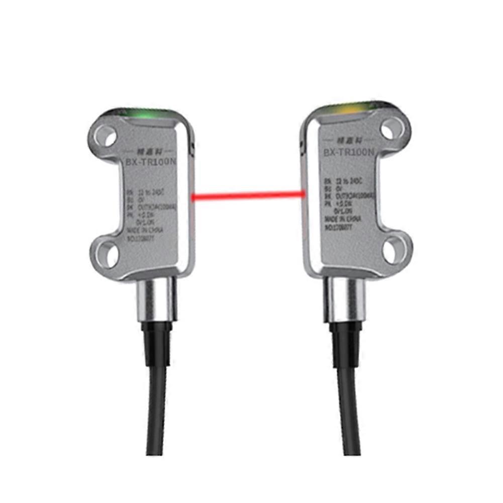 BX-TR100N Photoelectric Sensor Switch Mini Ultra-Thin Diffuse Reflective Detection 2000mm Stainless