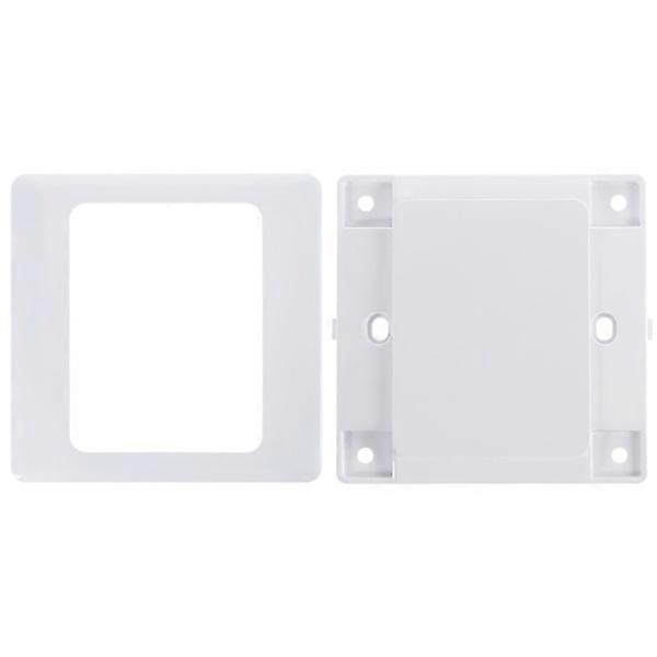 Electric Wall Switch Socket Blank Cover Panel Whiteboard ABS Outlet Plate Frame