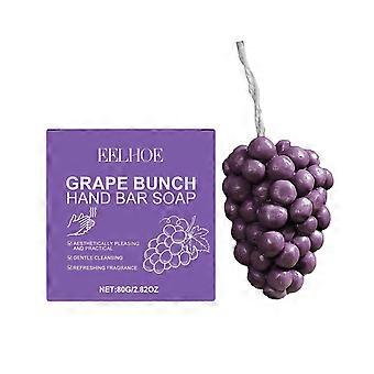 Cute Grape Shape Soap Aesthetic Hand Soap Scented Decorative Bath Soap Gift Idea 80g