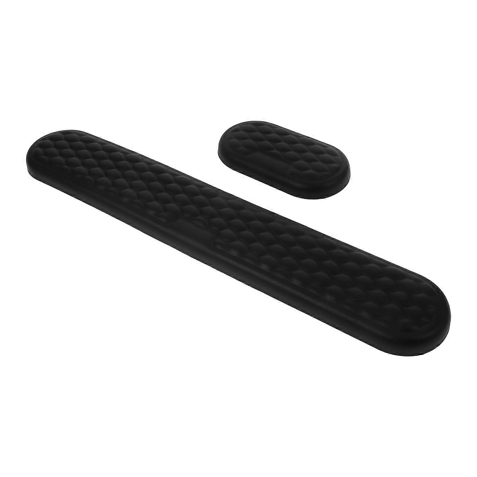 Silicone Keyboard Wrist Pad Ergonomic Support for Computer 1Set