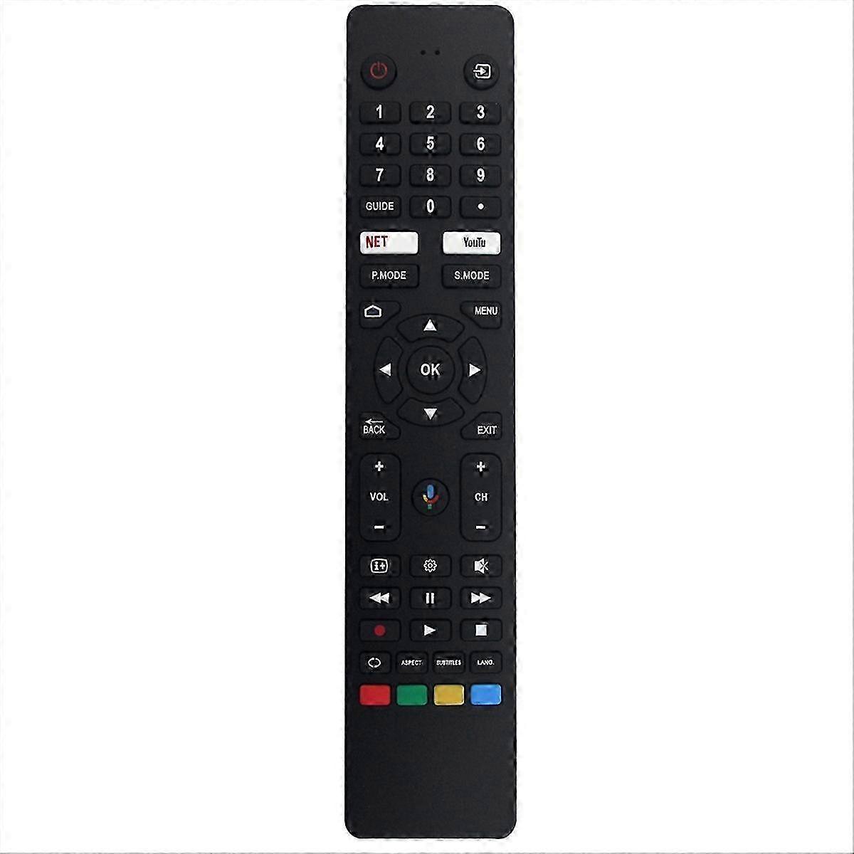 Replacement Remote Control, Compatible with Smart 4K UHD LED HDTV Android TV, Easy Installation