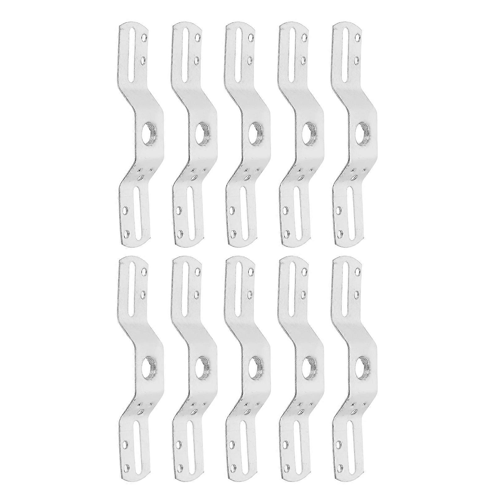 Silver Ceiling Light Mounting Bracket for Light Fixture Crossbar Kit 10Pcs