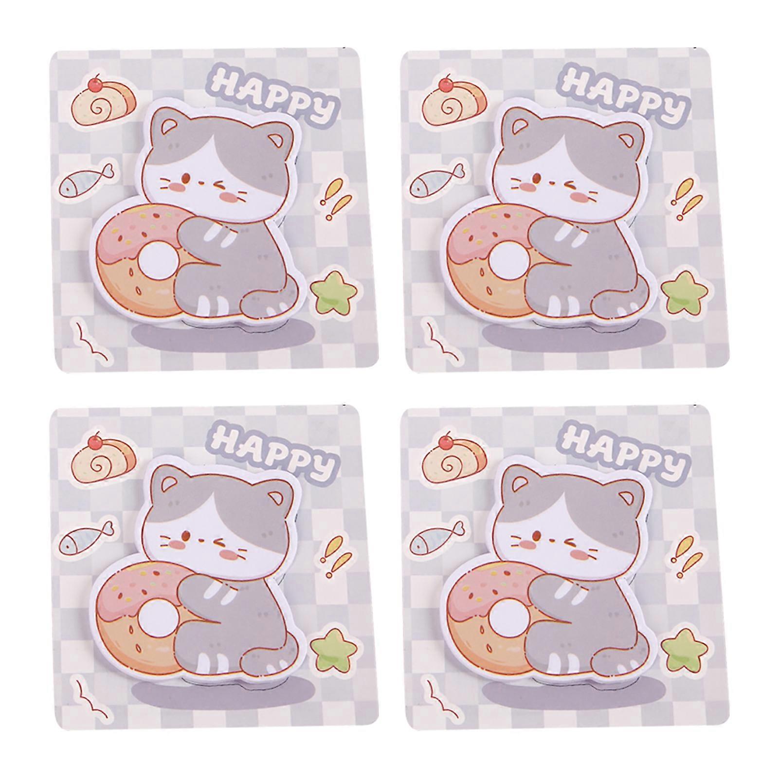 Cute Note Pads - Stable Stickiness & Ink Proof - for Reminders & Journaling