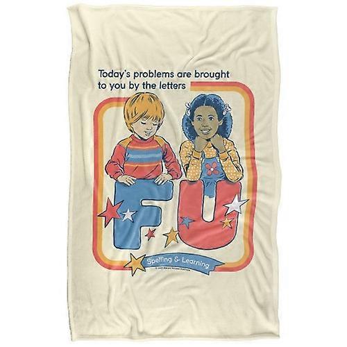 Steven Rhodes Today's Problems Soft Touch Blanket