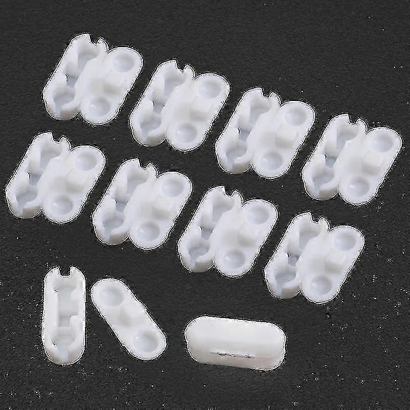 10pcs Plastic Roller Blinds Pull Cord Chain Curtain Connector compatible with Vertical