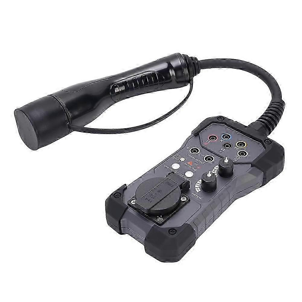 EV Charging Tester with 63A Adapter for Voltage Testing and Simulation