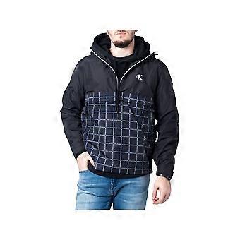 Coupe vent Calvin Klein Technical pop over Homme Noir