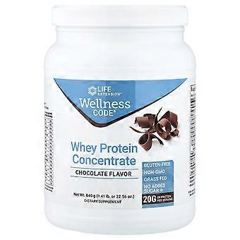 Life Extension, Wellness Code®, Wei-eiwitconcentraat, Chocolade, 1,41 lb (640 g)