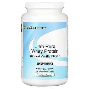 Nutra BioGenesis, Ultra Pure Whey Protein, Natuurlijke Vanille, 1024 g (2 lb 4.1 oz)