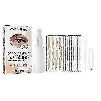 Parche de párpado doble, parche de belleza para el ojo, el contacto sin pegamento con el agua es pegajoso, sin rastro, invisible, transpirable, ojo de burbuja de doble hinchazón