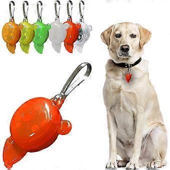Dog Collar Lights, 6PCS Dog Or Cat Collar Light, Dog Pet Cat Collar Light, Replaceable Batteries with 3 Light Modes for Night Walking