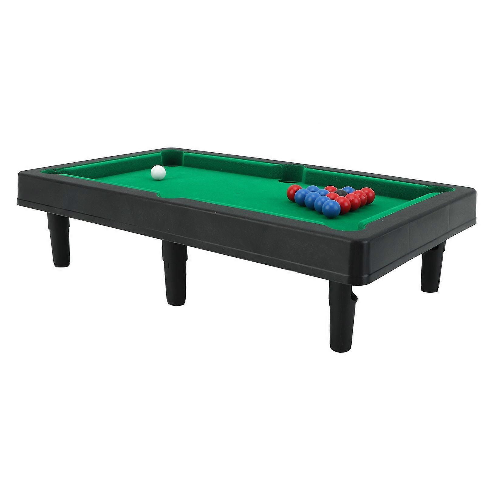 Mini Pool Table Interactive Simulation Miniature Billiard Pool Game Set Gift for G Compatible Desktop Decoration Ornament