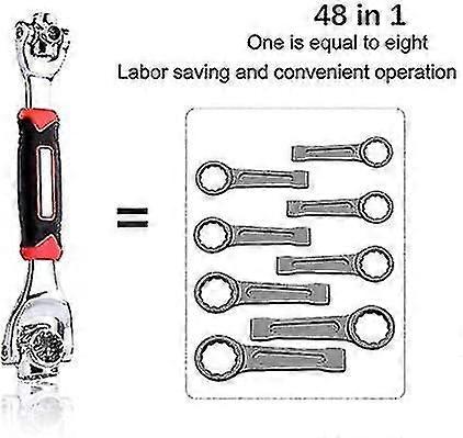 Multi-function Socket Wrench 48-in-1