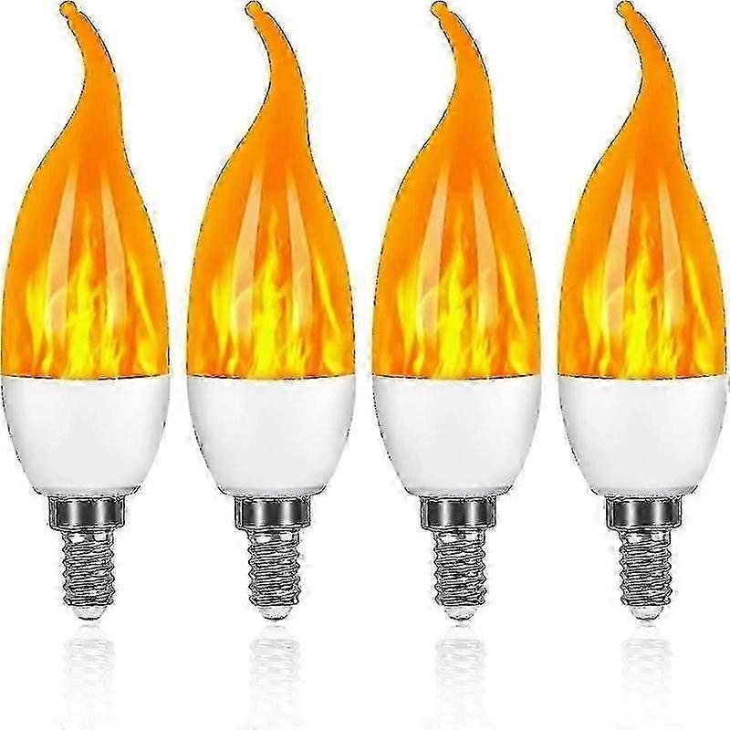 Decorative 3W E14 LED Bulb with Flame Effect
