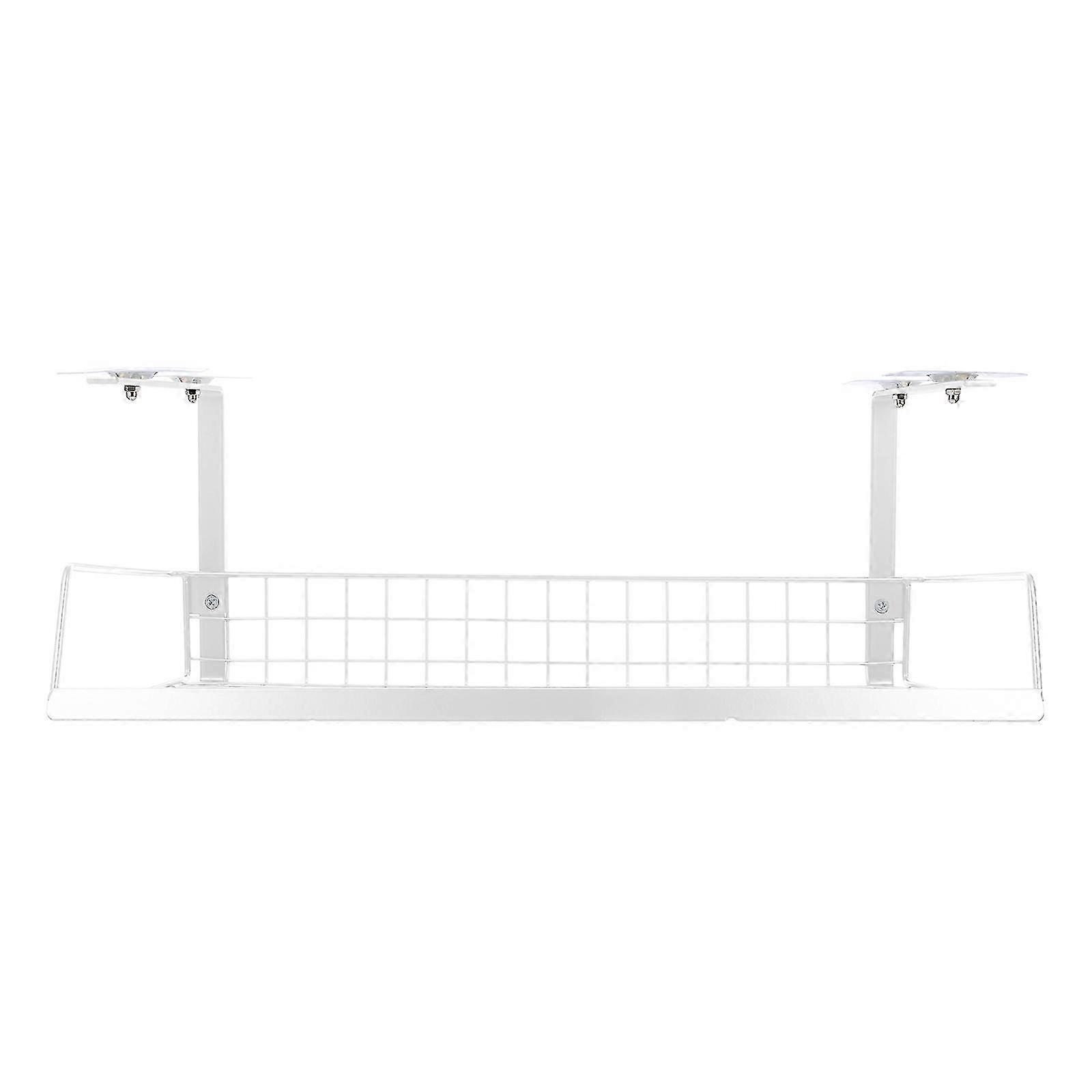 Cable Management Rack Under Table Cord Holder Cable Management Shelf Cable Storage Rack