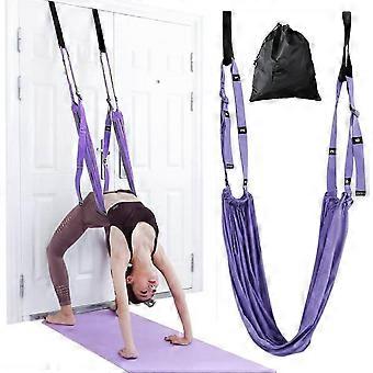 Yoga Fitness Stretching Band, Adjustable Leg Stretcher Back Bend Assist Trainer, Improve Leg Waist Back Flexibility Home Fitness Equipment