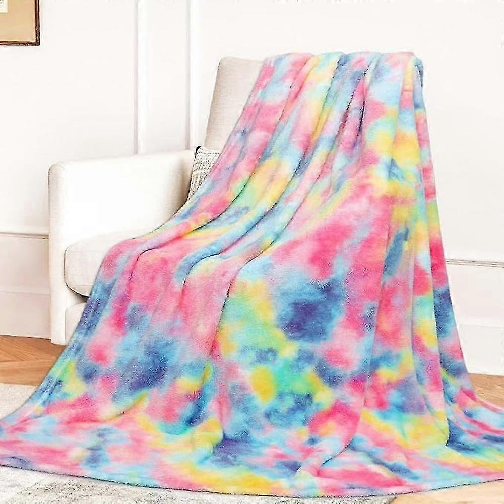 Fleece Blanket Throw Blanket compatible with Couch Soft Lightweight Cozy Microfiber Blankets & Throws127*152cm