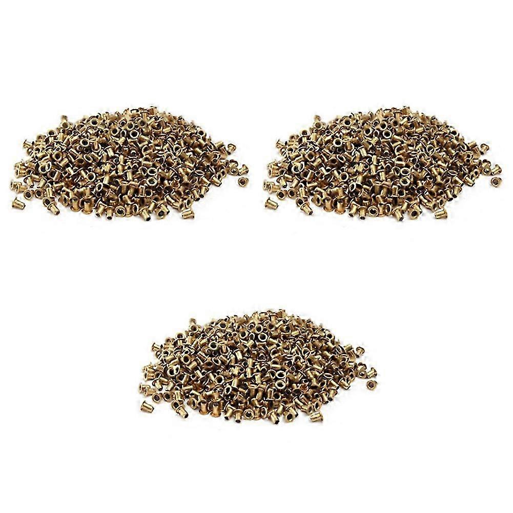 3000Pcs Copper Beekeeping Eyelets compatible with Frames Bee Hive Equipments Copper Caps