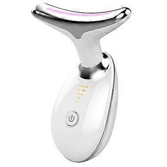 GesichtsmassageEms Mikrostrom Gesichts- und Halslifting Massage Abnehmen Doppelkinn Vibrator Hautglättung und -straffung Lichttherapie Beauty Devi