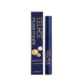 Máscara para cílios espessa, hidratante, alongadora, preta, curvadora, bonita, suave e à prova de borrões, 3ml.